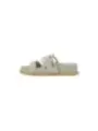 Weiße Liu Jo Riemchensandalen flach