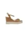 Liu Jo braune Keilabsatzsandalen