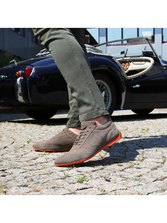 Taupe braune Sparco Rennschuhe IMOLA-GPC