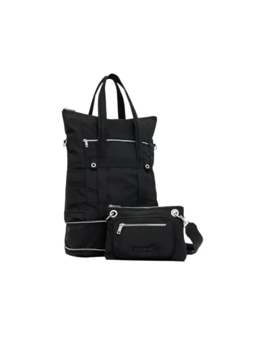 Schwarzes Desigual Dreiteiliges Taschen-Set