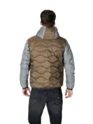 Blauer 483970 gesteppte Herrenweste tan