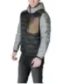 Schwarze Blauer Daunenjacke Outdoor-Aktivitäten