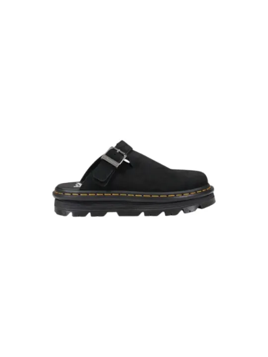 Schwarze Dr. Martens Halbschuh Profil