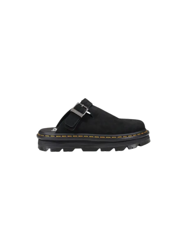 Schwarze Dr. Martens Halbschuh Profil