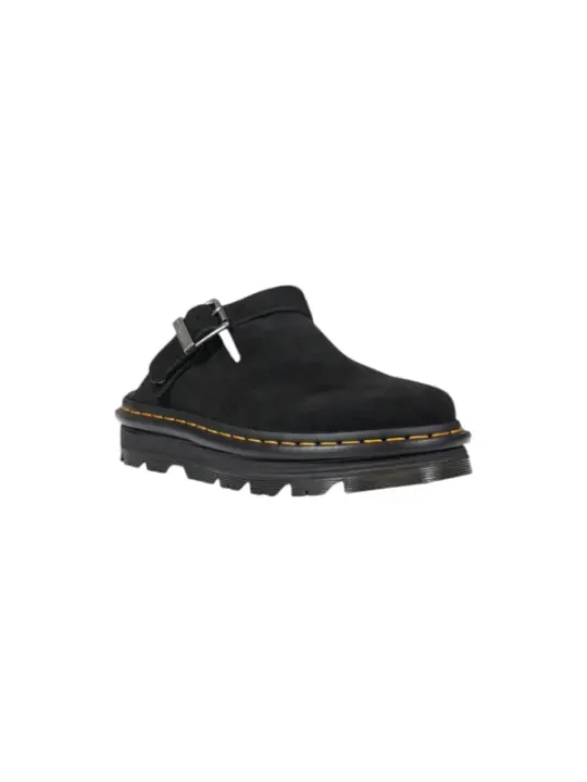 Schwarze Herrenschuhe mit dicker Sohle