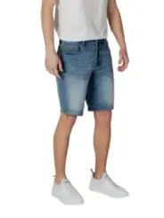Leichte zerrissene Armani Exchange Denimshorts