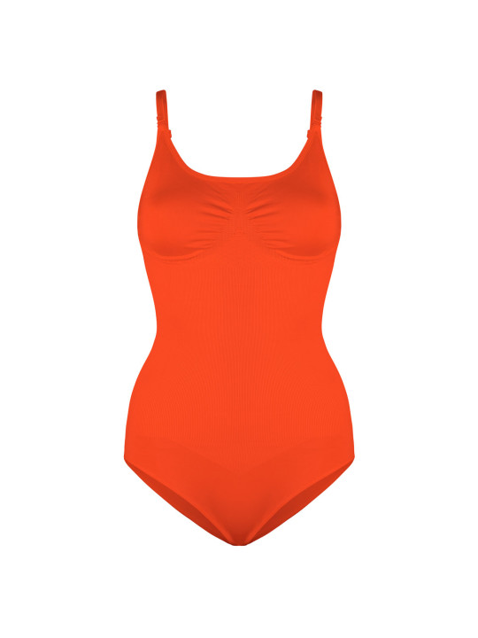 Roter gerippter Bodyboo Shaping Unterwäsche