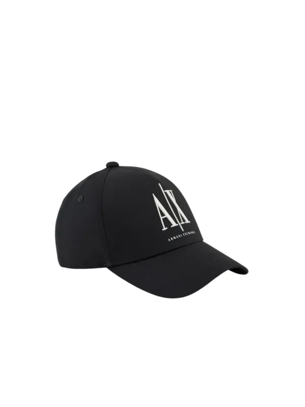 Graue Armani Exchange Baseballkappe Graue Armani Exchange Baseballkappe