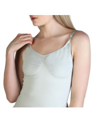 Graues Still-Tanktop für Mütter