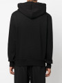 Sweaters Chic Black Hooded Sweatshirt 370,00 € 8058987956317 | Planet-Deluxe