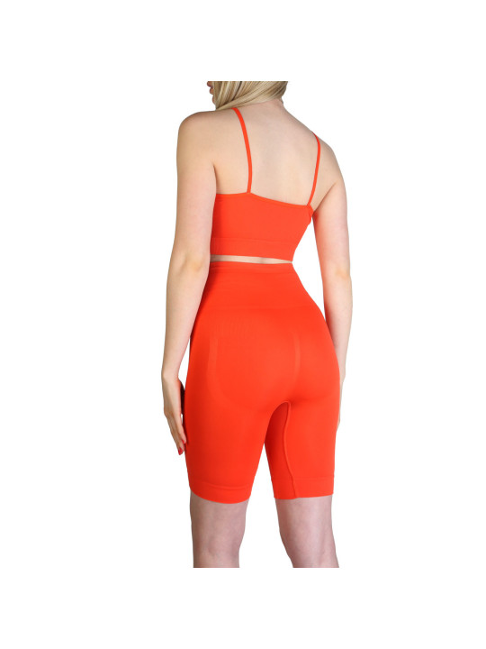 Rote formgebende Damen-Shapewear kurzer Bein