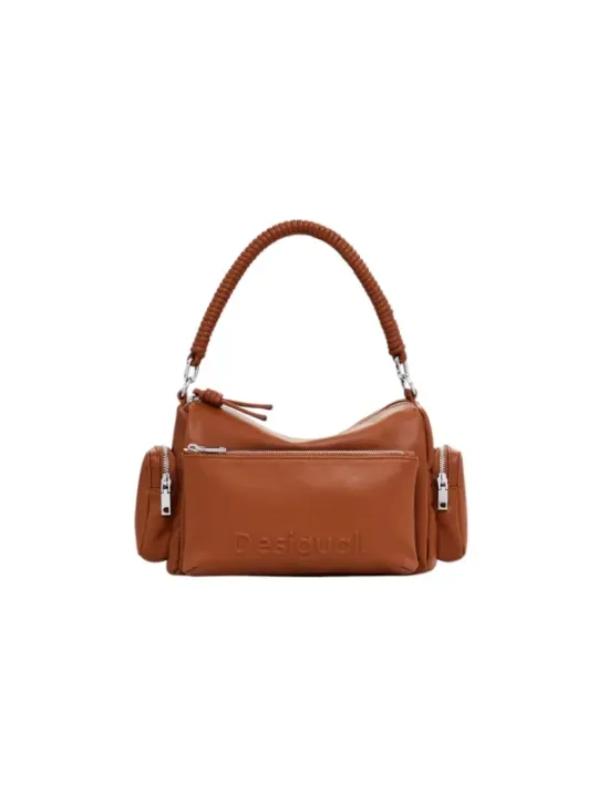 Desigual 483821 braunes Lederhandtasche