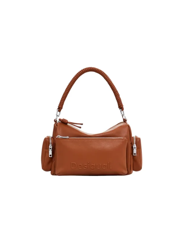 Desigual 483821 braunes Lederhandtasche