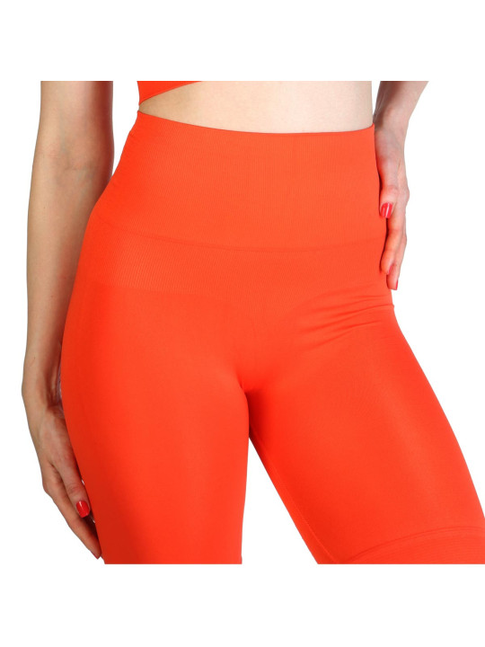 Rote formende Leggings mit hoher Taille