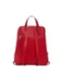 Roter Desigual Leder Rucksack stilvoll