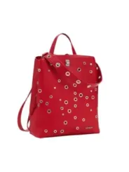 Roter Desigual Rucksack mit Kreisen