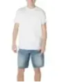 Leichte Denim-Shorts mit Used-Look