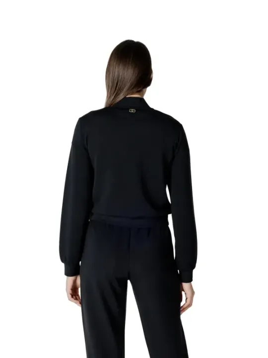 Dunkelbraune Liu Jo Bluse mit Logo