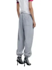Graue Desigual Sweatpants lässiger Stil