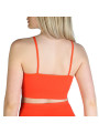 Roter Bodyboo Sport-BH atmungsaktiv elastisch