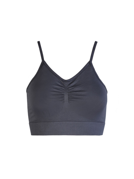 Charcoalgrauer Bodyboo-Sport-BH