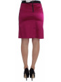 Skirts Elegant Pencil Skirt in Black and Pink 300,00 € 8033835792040 | Planet-Deluxe