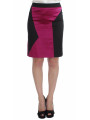 Skirts Elegant Pencil Skirt in Black and Pink 300,00 € 8033835792040 | Planet-Deluxe