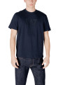 Navy EA7 Armani Logo T-Shirt