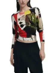 Desigual Grafikdruck Damenoberteil