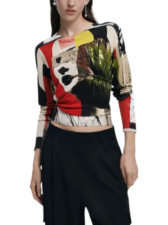 Desigual Grafikdruck Damenoberteil