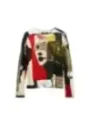 Buntes Desigual Strickmuster Sweatshirt