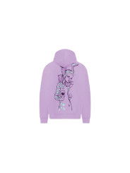 Sweaters Elegant Men's Purple Hooded Sweatshirt 160,00 € 8059975485635 | Planet-Deluxe