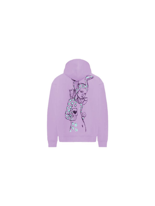 Sweaters Elegant Men's Purple Hooded Sweatshirt 160,00 € 8059975485635 | Planet-Deluxe