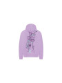 Sweaters Elegant Men's Purple Hooded Sweatshirt 160,00 € 8059975485635 | Planet-Deluxe