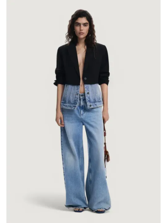 Desigual Jeansrock mit blauem Denim
