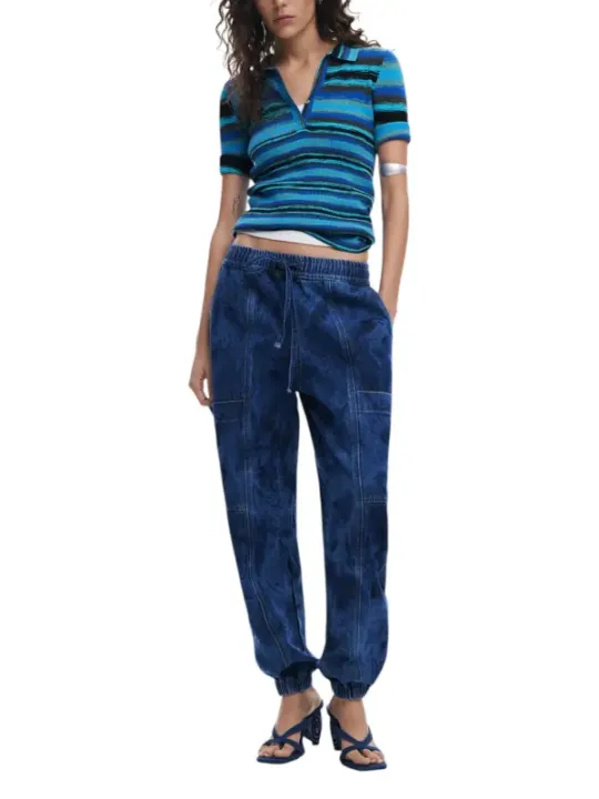 Blaue Desigual Relaxed Fit Jeans