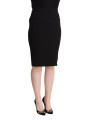 Skirts Chic High Waist Pencil Skirt in Black 800,00 € 8056454850427 | Planet-Deluxe