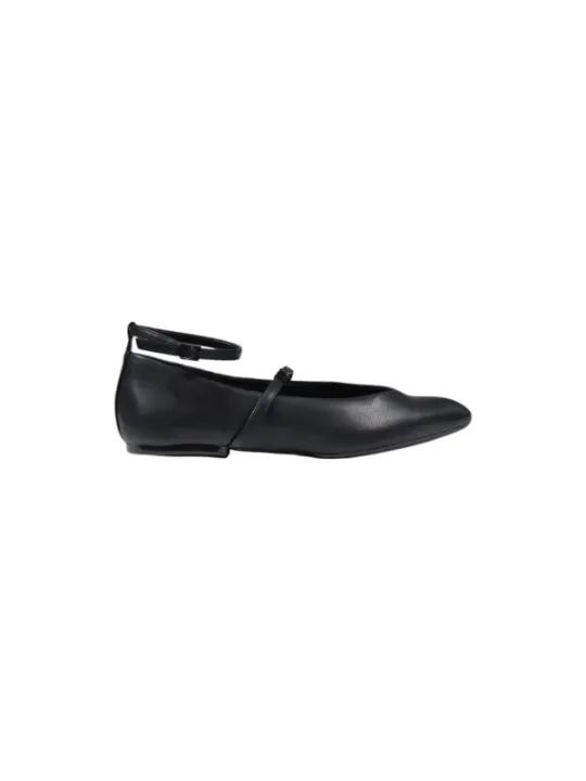 Schwarze Armani Exchange Mary Jane Schuhe