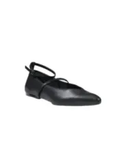 Schwarze Damen Tanzschuhe ohne Absatz