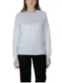 Weißes Armani Exchange Rundhals-Sweatshirt
