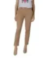 Liu Jo cropped Hosen beige