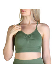 Khaki grüne Damen Sportunterwäsche Bodyboo