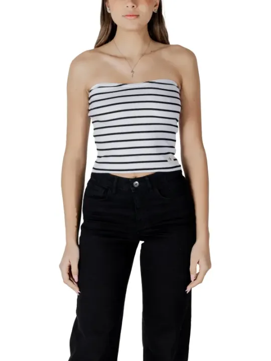 "Calvin Klein Jeans Top im Sale | Calvin Klein Jeans - Calvin Klein Jeans Top Donna online kaufen"|Planet-Deluxe