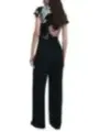 Schwarzer Desigual Jumpsuit mit Blumenmuster