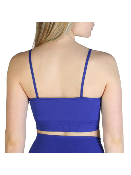 Indigoblauer Stütz-BH für Damen