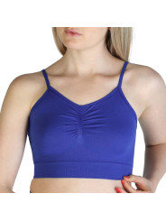 Indigo blauer Sport-BH für Frauen