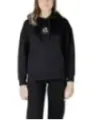 Schwarzer Armani Exchange Kapuzenpullover mit Logo
