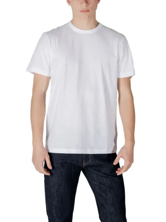 Weißes Colmar Originals Baumwoll-T-Shirt