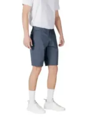 Dunkle Baumwollshorts, lässiger Sommerlook