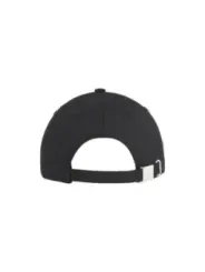 Schwarze Calvin Klein Baseballkappe einfarbig